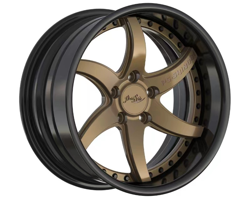  Pinku Style PS-Shinobi  3pc  Aluminum Forged Wheels