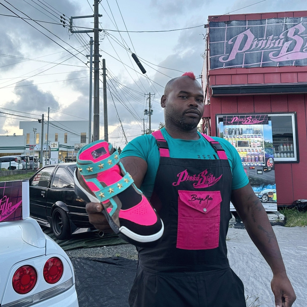 Pinku Style Designer Tennis Shoe Boot Line 