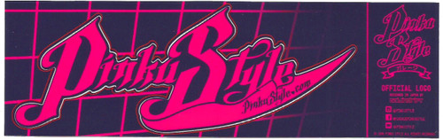 Pinku Style 01 Sticker Medium Size Kiss Cut  (2)