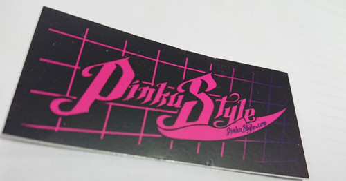 Pinku Style Sticker 03 Small Rectangle 