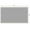 Replacement Mesh Mosquito Netting Screen Walls for 10 ft. x 13 ft. Patio Gazebo, 4-Panel Sidewalls with Zippers