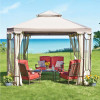 Replacement Netting Outdoor Patio for 10 ft. x 10 ft. Cottleville Gazebo