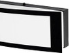 Hampton Bay Woodbury 24.6 in. 1-Light Matte Black Integrated LED Bathroom Vanity Light Bar with Frosted Acrylic Shade