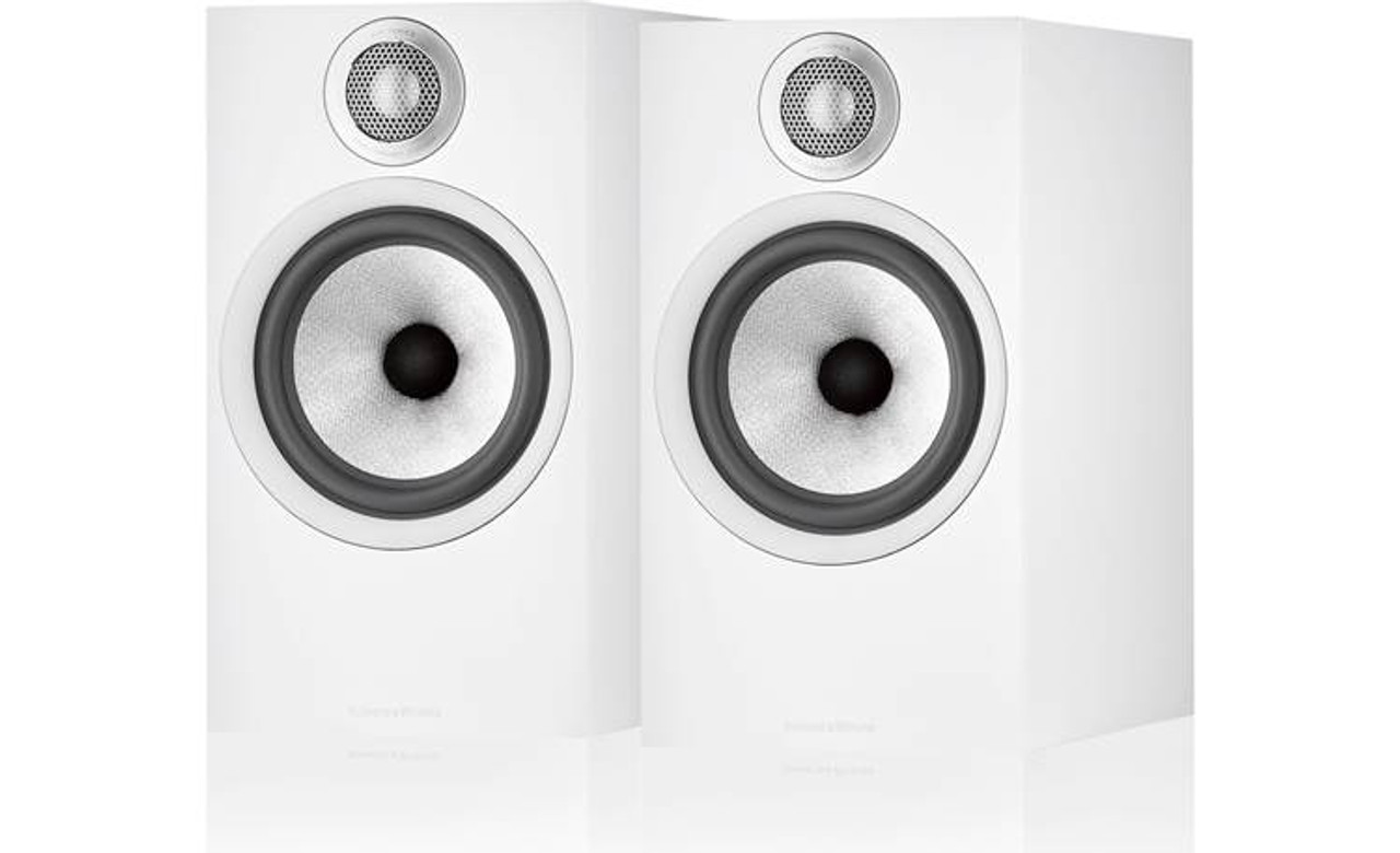 Bowers & Wilkins 606  Standmount Bookshelf speakers - White