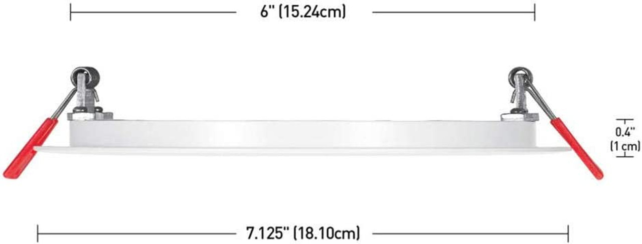 Commercial Electric Ultra Slim 4 in. Color Selectable New Construction and Remodel Canless Recessed Integrated LED Kit (4-Pack)