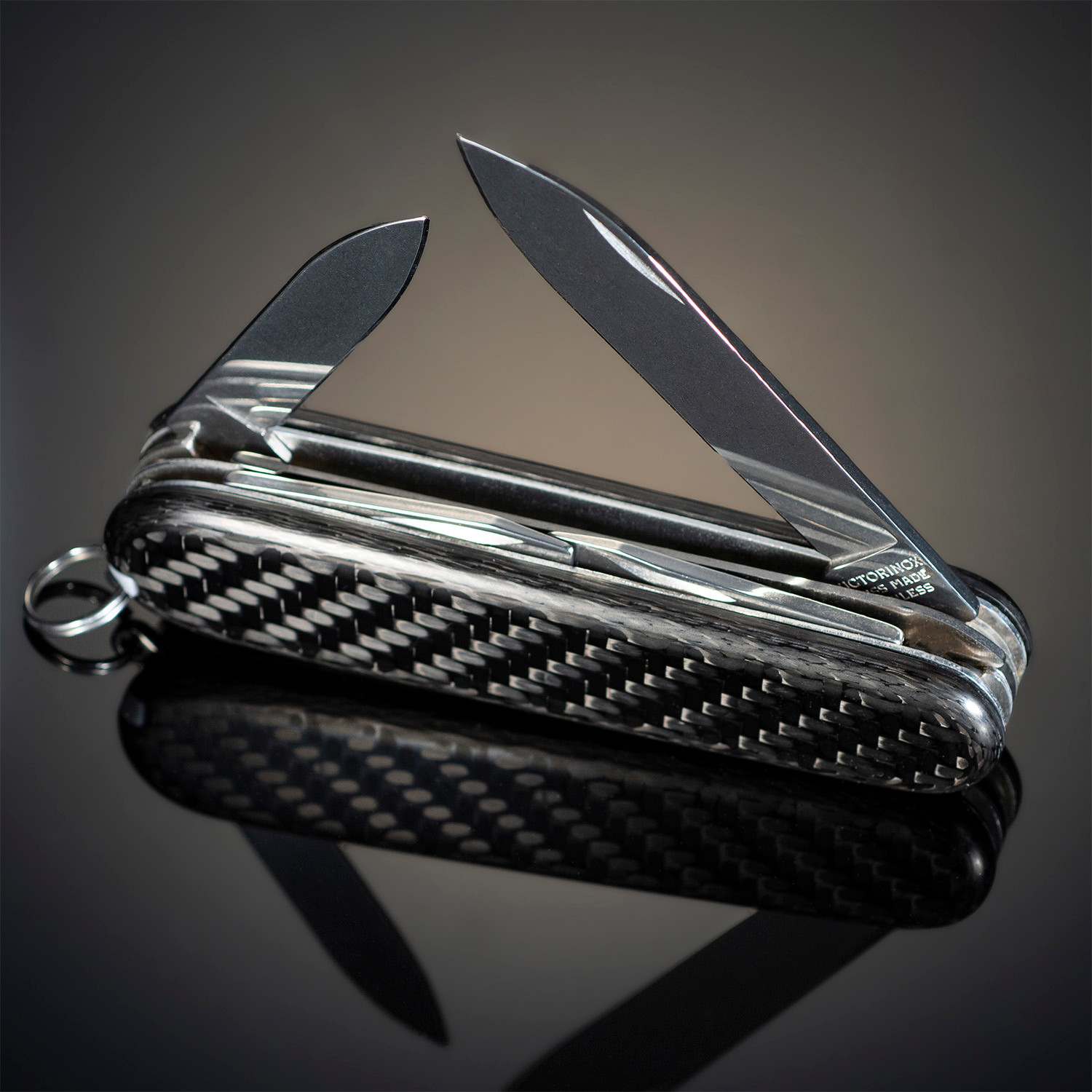 Swiss Army Knife Carbon Fiber Scales