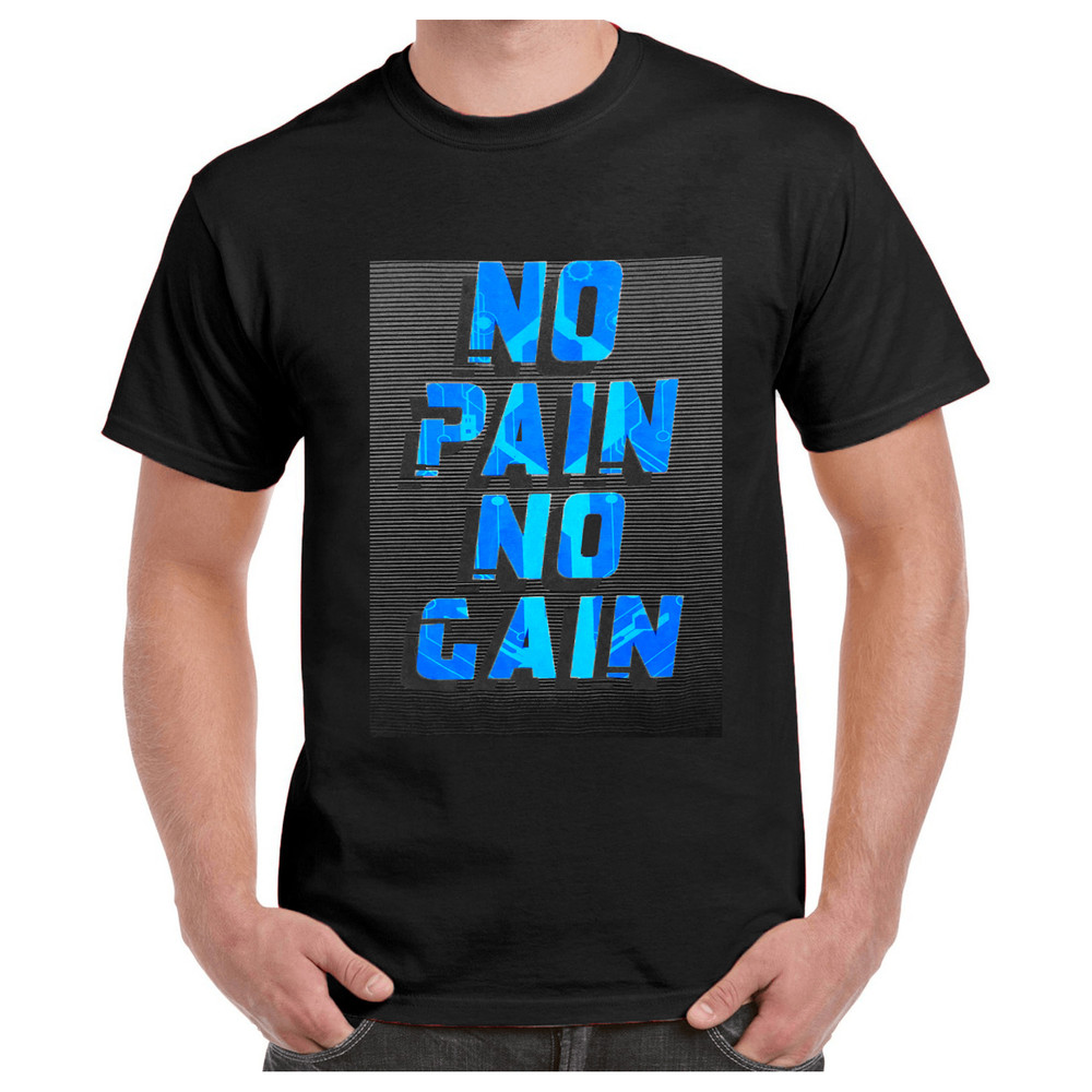 New Balance Men's No Pain No Gain Short Sleeve Crewneck T-Shirt