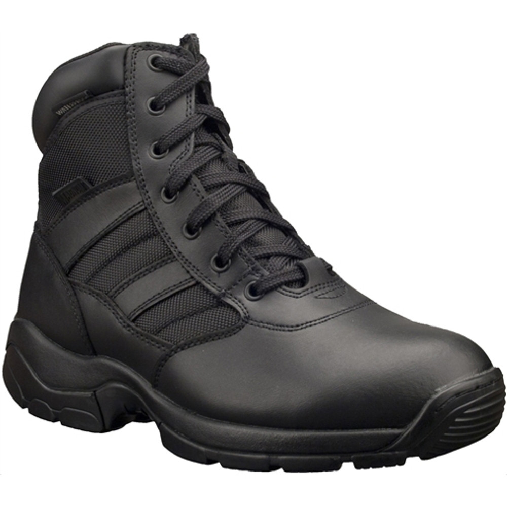 Magnum Panther 6.0 Black Leather Tactical Waterproof Non Slip Work Boots – 7972