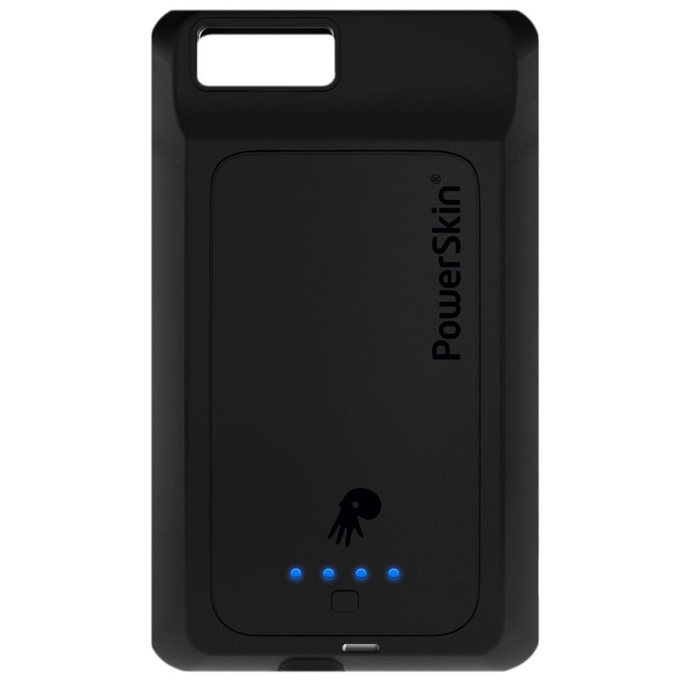 PowerSkin Protective Case with Built-in Battery for Motorola DROID X and DROID X2 - Black