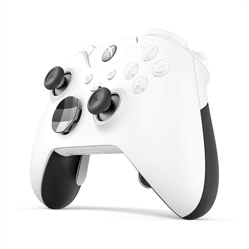 Refurbished Microsoft Elite Wireless Controller, Xbox One, Xbox One S & Windows 10 - White
