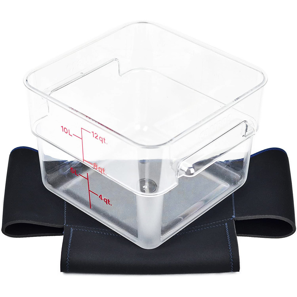 SO-VIDA Sous Vide Container Sleeve Compatible For The Cambro 12 Quart