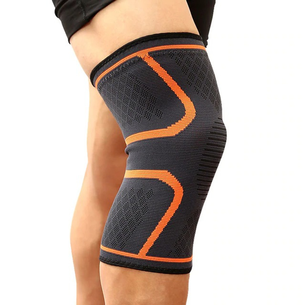 Knee Compression Athletic Sleeve For Knee Support For Running Workout Brace