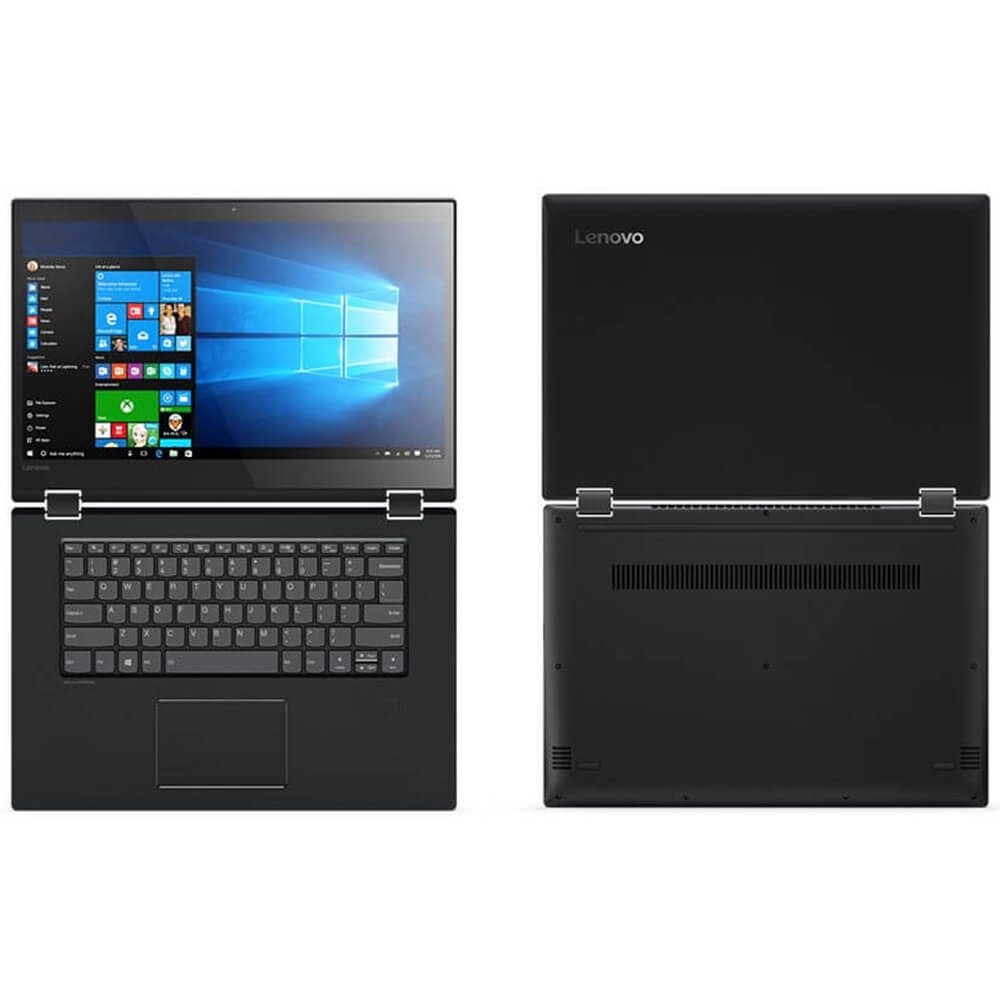 Lenovo IdeaPad Flex 5-1570 15.6" IPS Touch 2-in-1 Convertible Laptop Intel i5-7200U 8GB 1TB W10H - Black - 80XB0001US