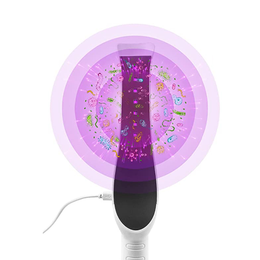 Handheld UV Light Wand LED, Portable UV Kills 99.9% of Germs Cleaning Lamp, USB