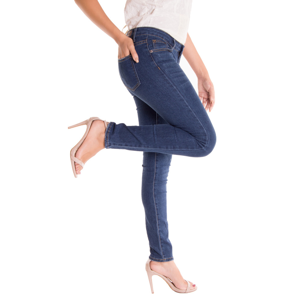 Alta Women's Skinny Jeans Designer Fashion Stretch Pants Paint Splash Denim