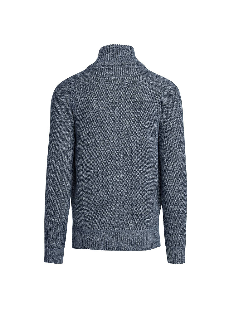 Alta Men's Casual Fleece Lined Half-Zip Sweater Jacket