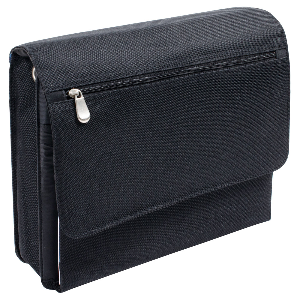 Page & Tuttle Shoulder Adjustable Strap Briefcase Style Design Laptop Bag Black