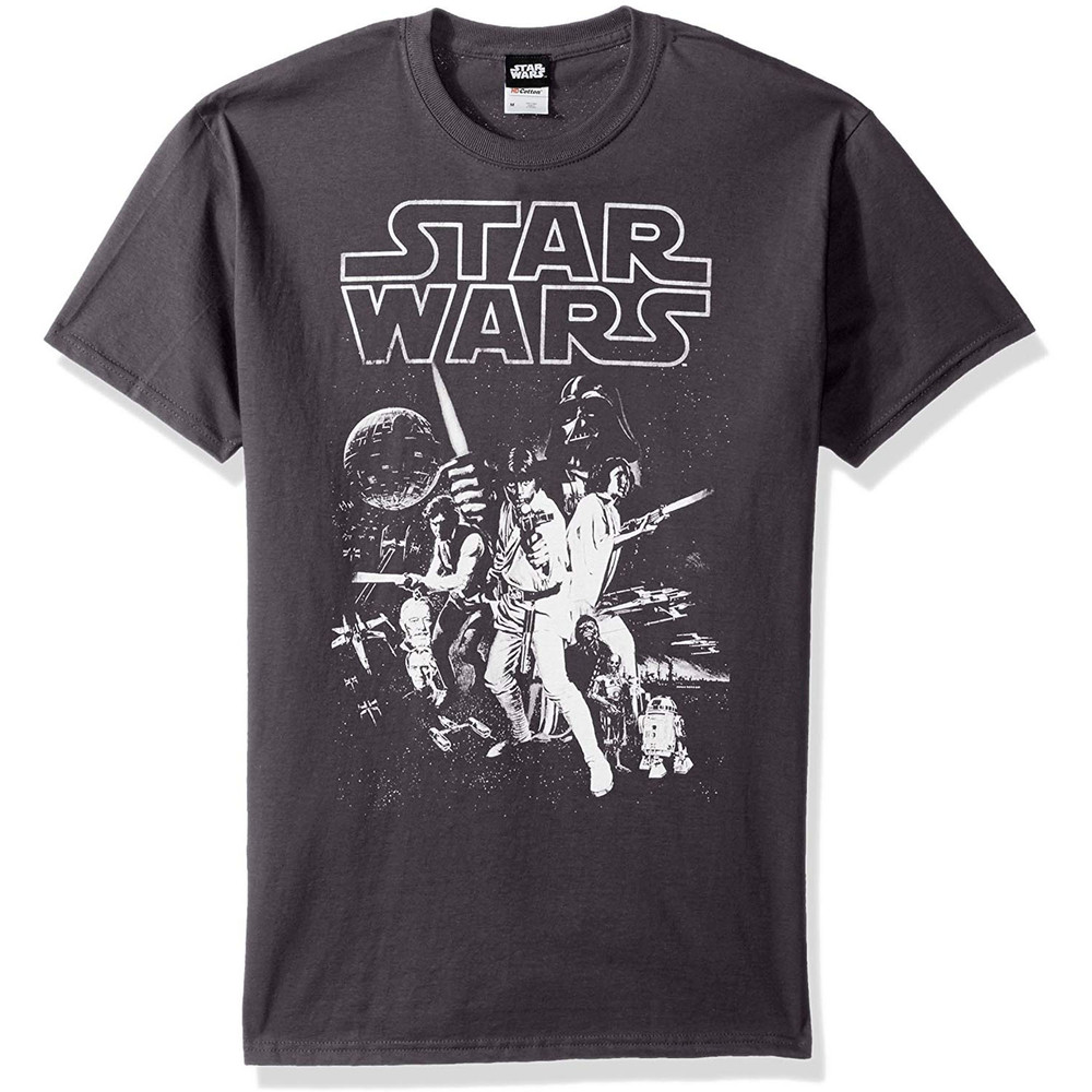 Star Wars Men's Official 'Poster' Design Performance Graphic Tee