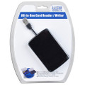 All-in-One Portable USB 2.0 Card Reader w/Built-In Storage for 9 Cards  ADA-623A