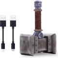 Swordfish Tech Warcraft, Doomhammer Data Charging Cord for Lighting Connector/Micro USB - Warcraft Movie Official Licens