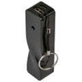 A5 Portable Power Supply Power Bank Charger USB 2.0 2600mAh Black