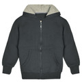 Kids Sherpa Lined Fleece Full Zip Up Hooded Sweatshirt Jacket