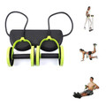 Ab Roller Wheel Exercise Equiptment Abdominal Trainer Waist Slimming Workout Fitness Resistance Band Wheeler Perfect for Home or Gym Workouts