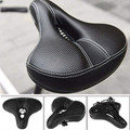 Comfortable Soft Saddle Bicycle Wide Bike Cushion Seat With Waterproof Cover