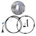 Fan Mist System For Round Standing Fans, For Outdoor Use Only, 3ft Mist Ring with Connectors, 6ft Mist Pipe