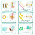 Fidget Toys Pack, Sensory Fidget Toys Set, Bubble Popper Popitz, Relieve Pressure, Stress Relief, For Kids and Adults, Gifts Boys Girls Squeeze Widgets, Autistic ADHD - 25 pack