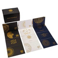60 Thank You Cards With Envelopes Blank Note Cards 12 Gold Designs On Black White And Blue For Wedding Bridal Shower Birthday Baby Shower
