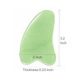 Gua Sha Facial tools Guasha Heart Natural Jade Stone Massage scraper for Face Body Spa, Face Lift Tighten Decreases Puffiness