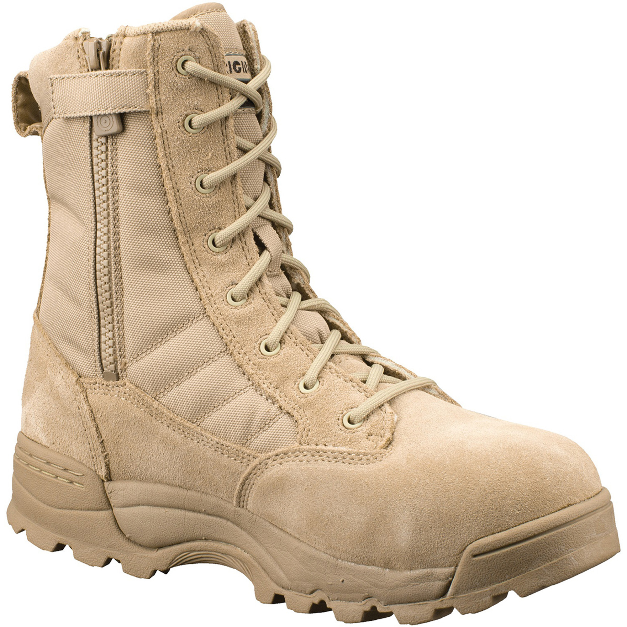 zipper safety toe boots