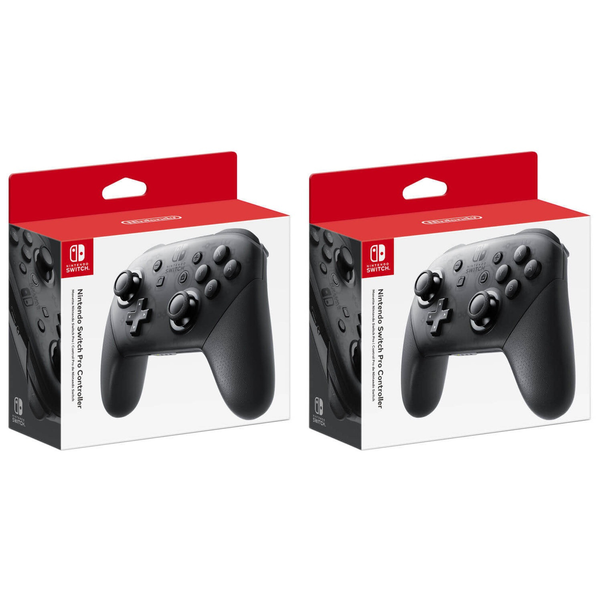 switch pro controller black