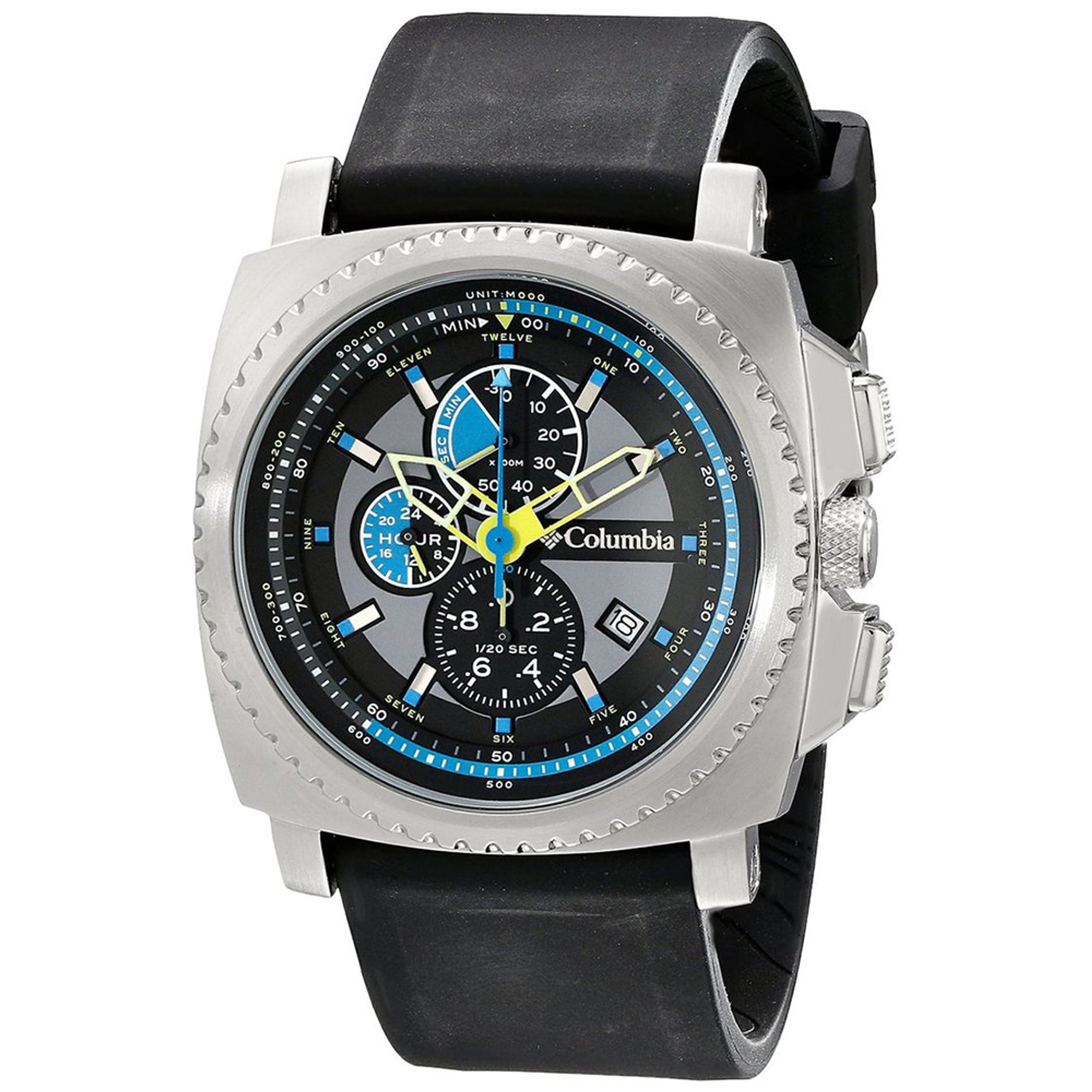 Columbia Men's Peak Patrol Gray Silicone Watch - QVC.com