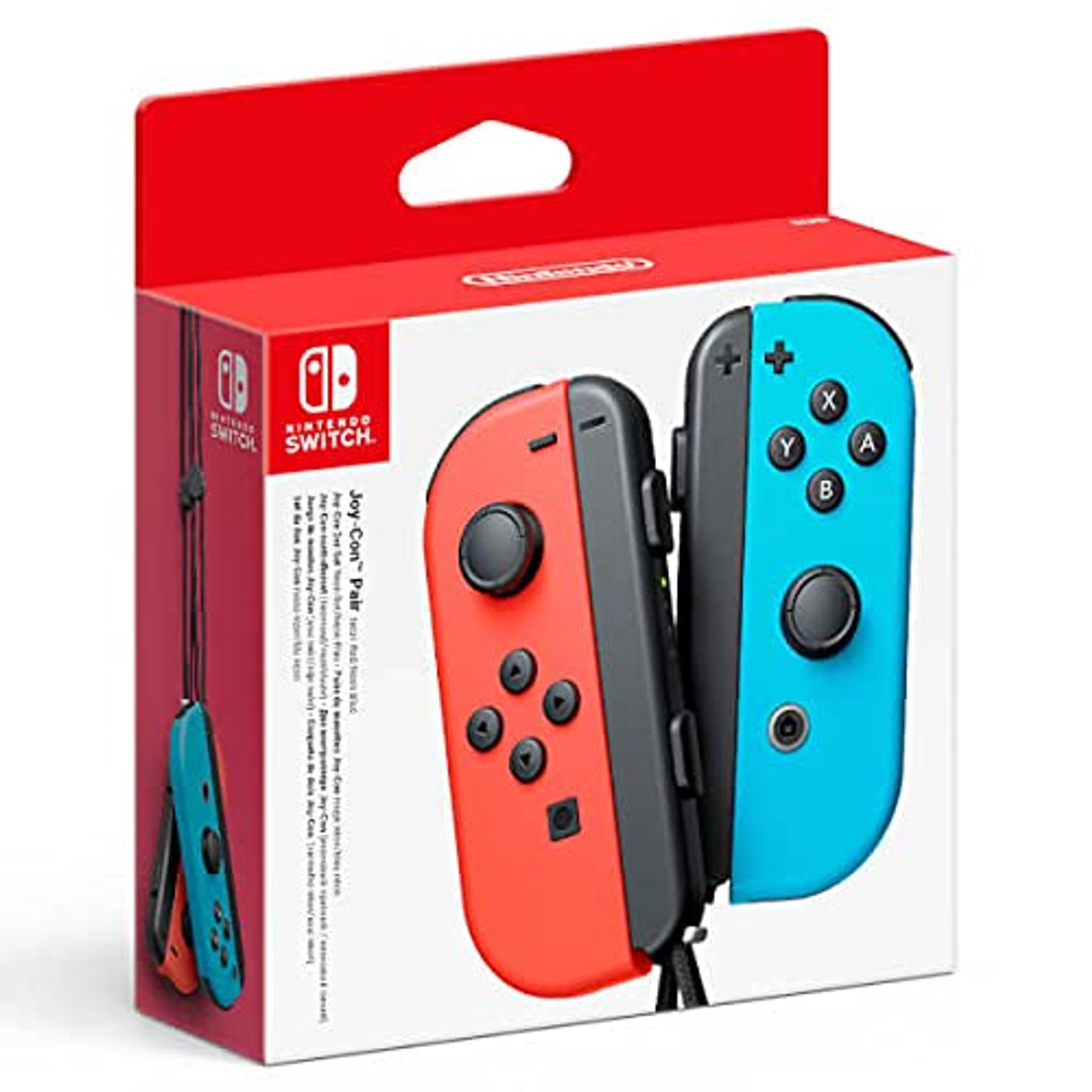 Nintendo Switch Joy-Con Controller Pair (L/R)- Red/Blue Set OEM 