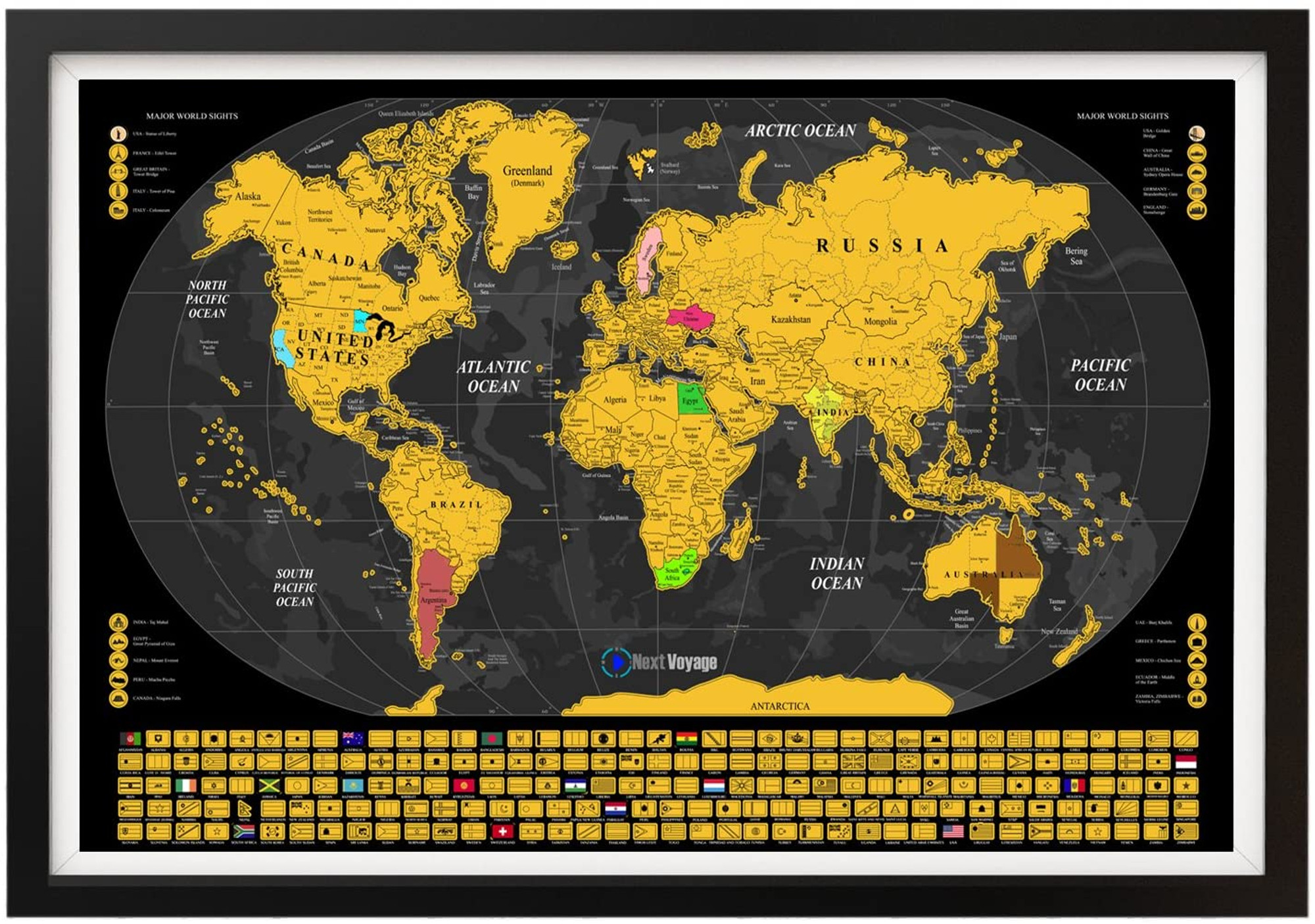 travel destination map