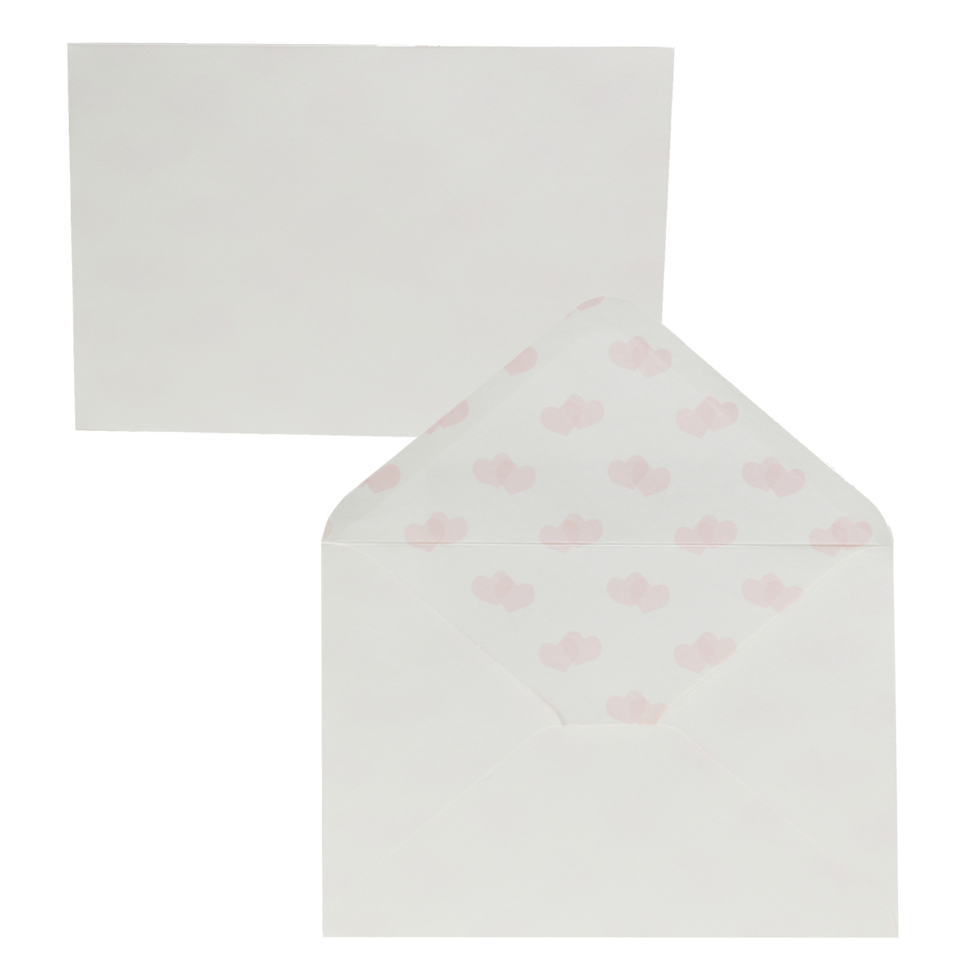 4 5/8 x 6 1/4 (A6 Size) Envelopes 25 Pack Thick Bright White Vellum Finish