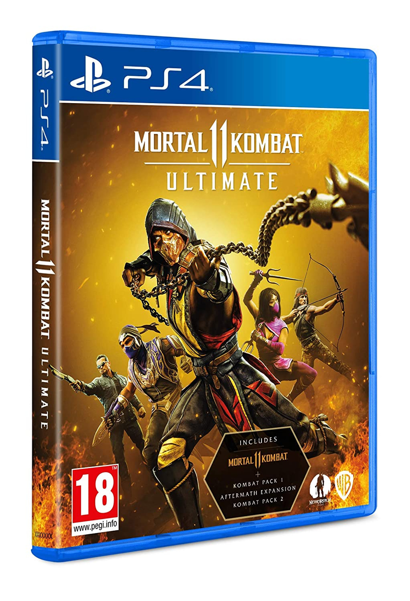 Mortal Kombat 11 Ultimate (PS4) EU Version Region Free