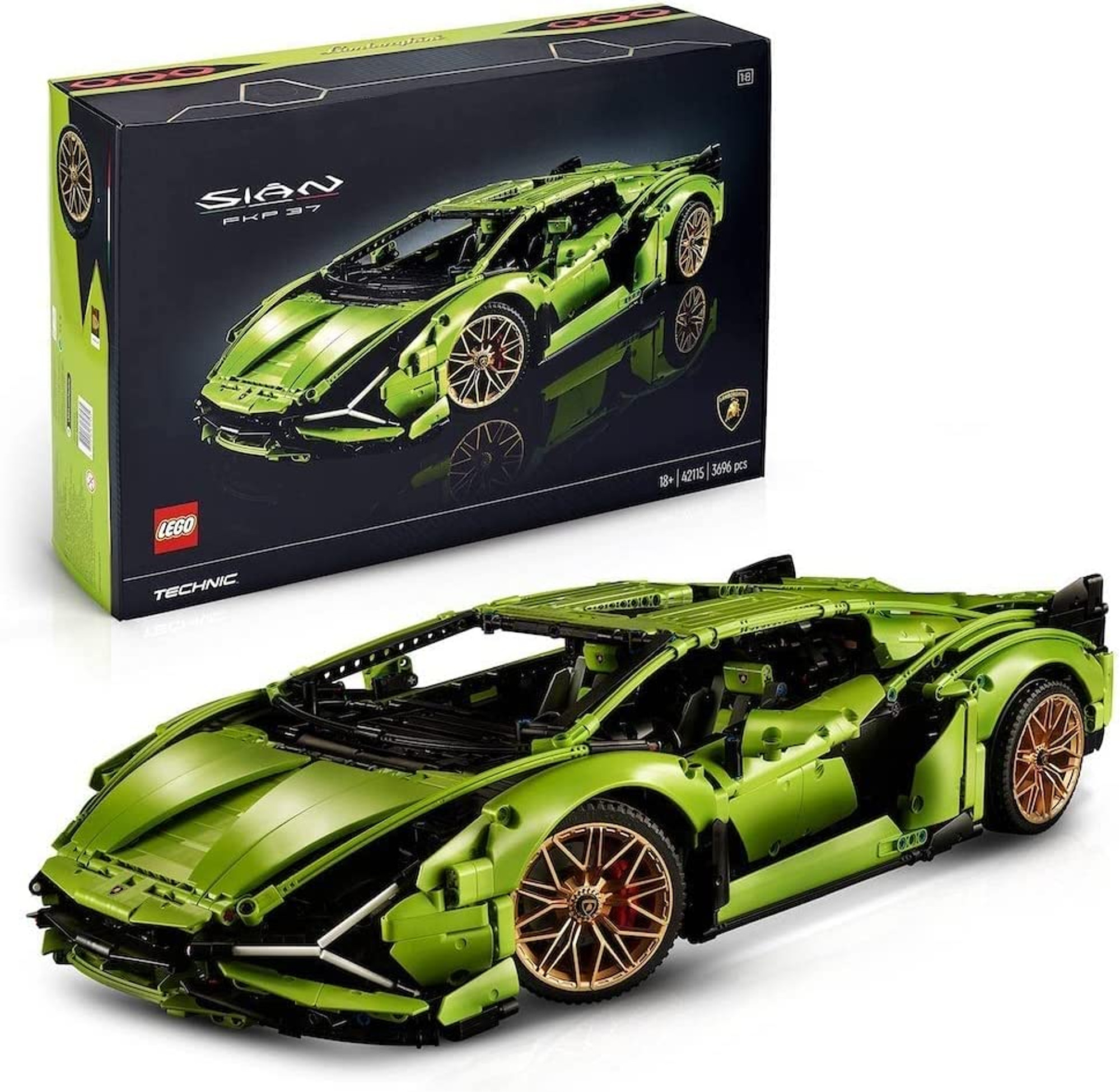 LEGO Technic Lamborghini Si n FKP 37 42115 Building Set for