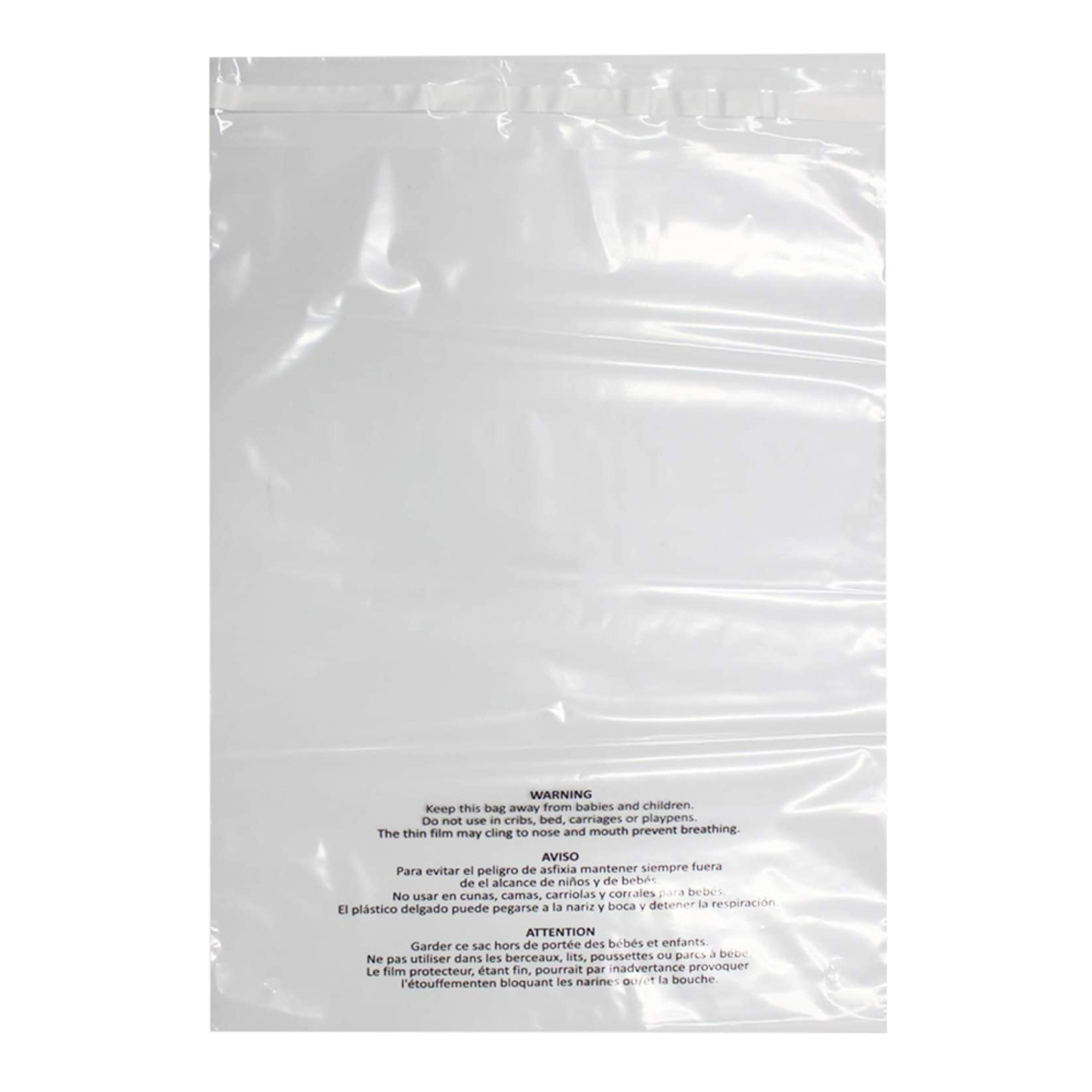 Clear Polythene Shipping Mailers