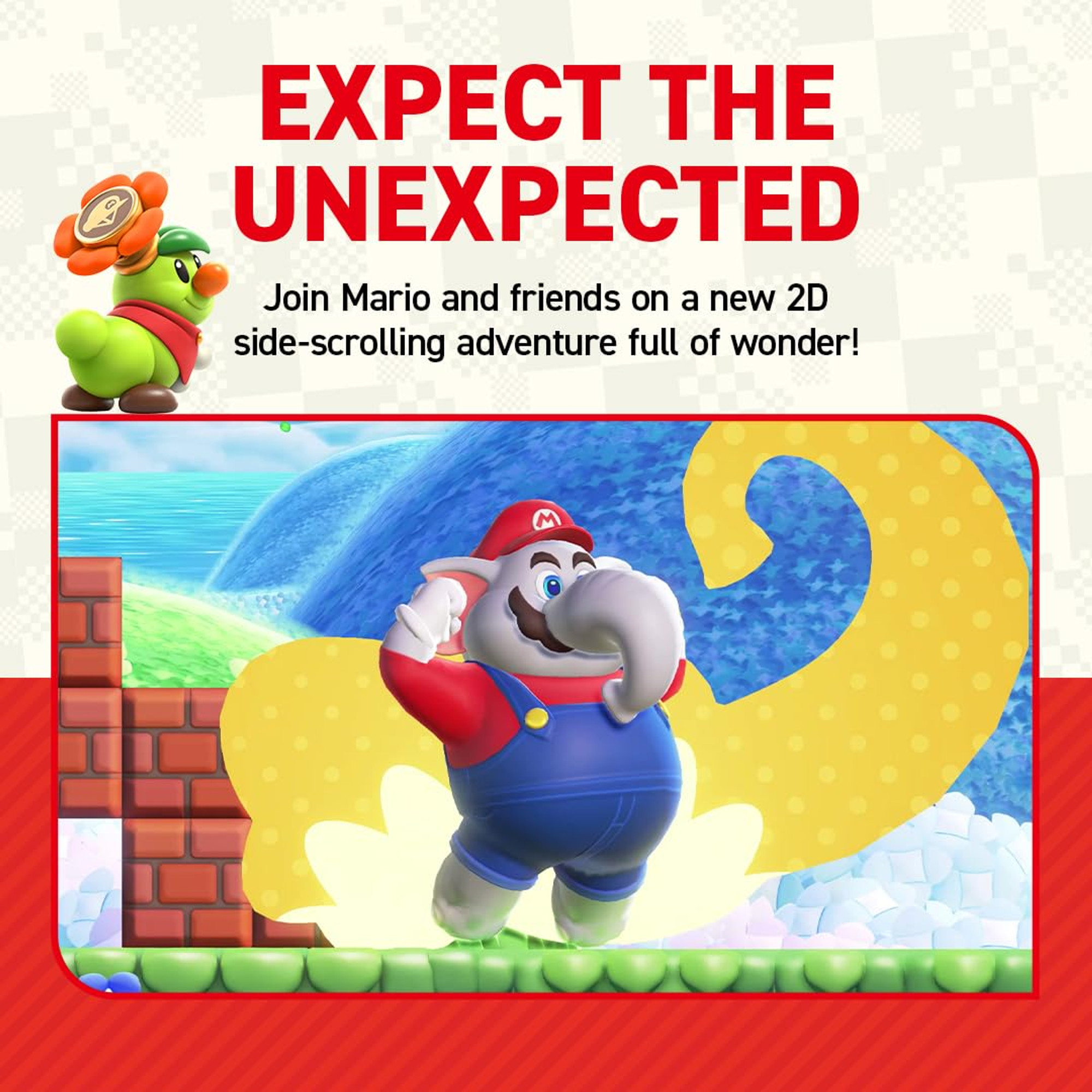 Super Mario Bros. Wonder - Nintendo Switch Brand New Sealed - EU