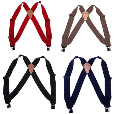 Perry Outback Comfort Clip-On Suspender - All Colors, Sizes & Width's