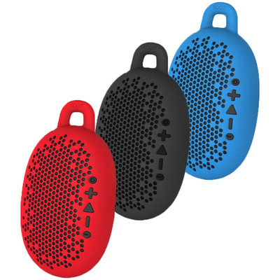 Boom Urchin Portable Bluetooth Waterproof Speaker with Silicone Skin Cover