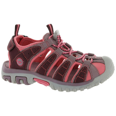 Hi-Tec Boys 31483 Shore Ch Sandals Plum/Elderberry/Blossom