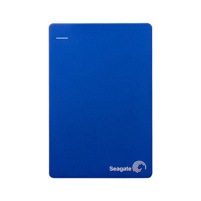Refurbished Seagate Backup Plus External Hard Drive Slim Portable 1 Terabyte USB 3.0 BLUE