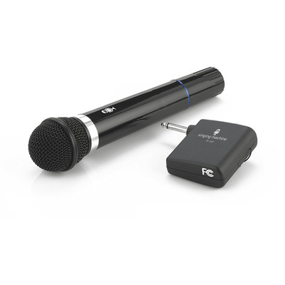 Refurbished Singing Machine SMM-107 Wireless Uni-directional Dynamic Karaoke Microphone with VHF Receiver