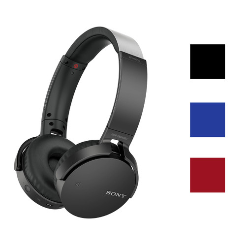 Sony Bluetooth Wireless NFC Over-Ear Headphones Extra Bass MDR-XB650BT