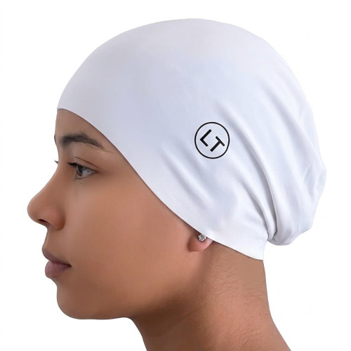 Extra Large Fitness Swim Cap for Long Hair Dreadlocks Braids Locs Silicone Swim Cap for Men and Women