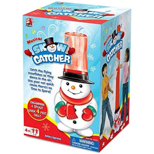 Musical Snow Catcher Winter Time 4 Ft Tall Snowman Holiday Game